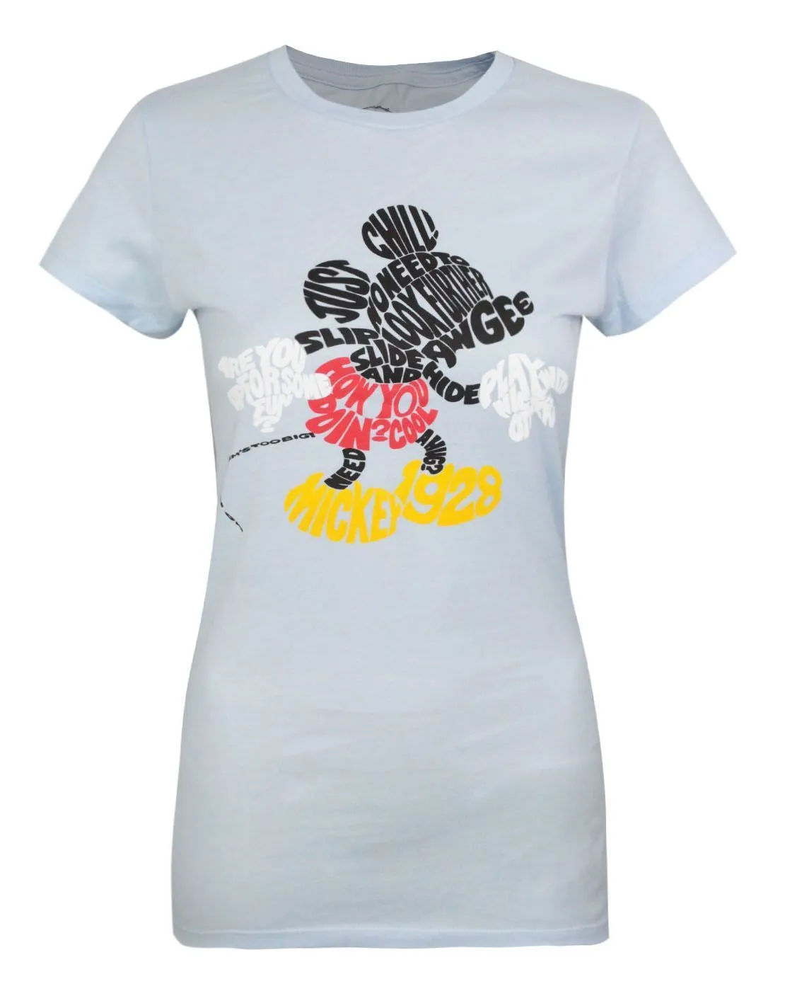Jack Of All Trades Mickey Mouse Word Women's T-Shirt