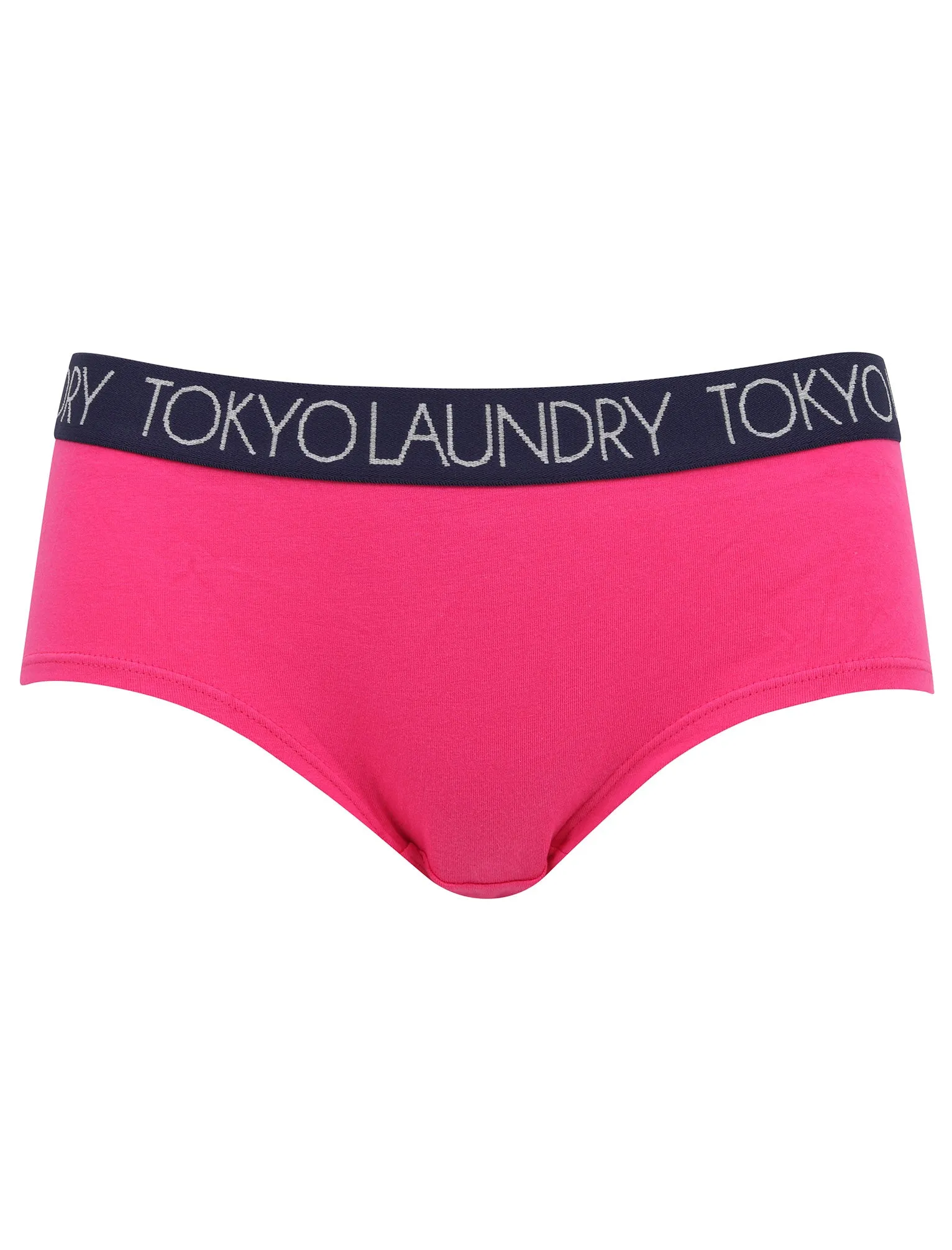 Jenny 2 (5 Pack) Assorted Hipster Briefs In Beetroot Pink / Light Grey Marl / Peacoat Blue / Imperial Purple - Tokyo Laundry