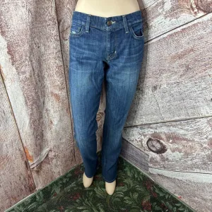 JOE'S BLUE SKINNY JEANS SZ 26/4 D2C