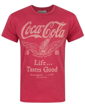 Junk Food Coca Cola Life Tastes Good Men's T-Shirt