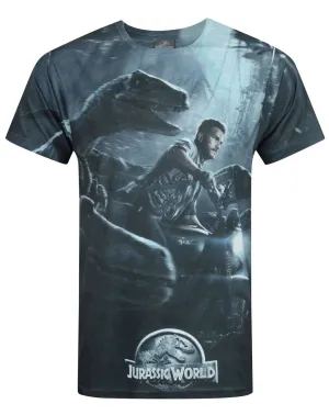 Jurassic World Boys Black Short Sleeved T-Shirt