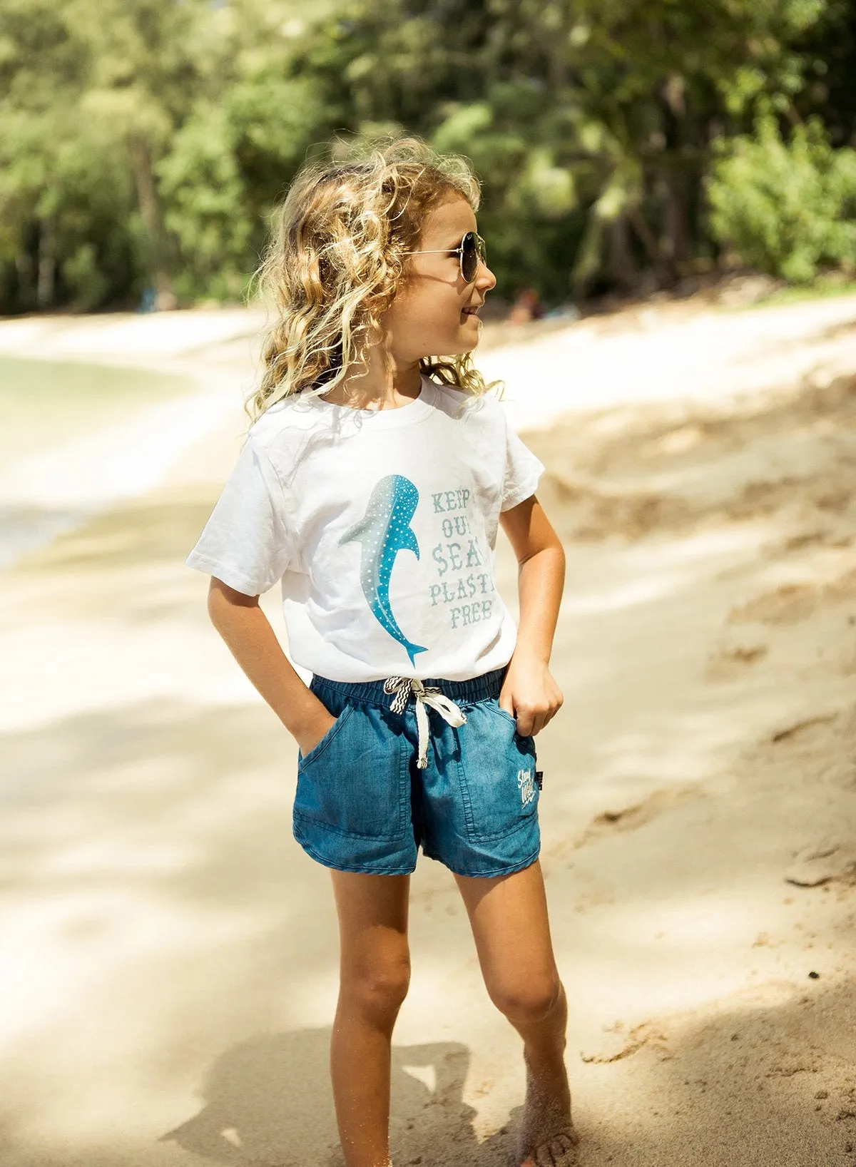 Keep Seas Plastic Free S/S Vintage Tee Shirt