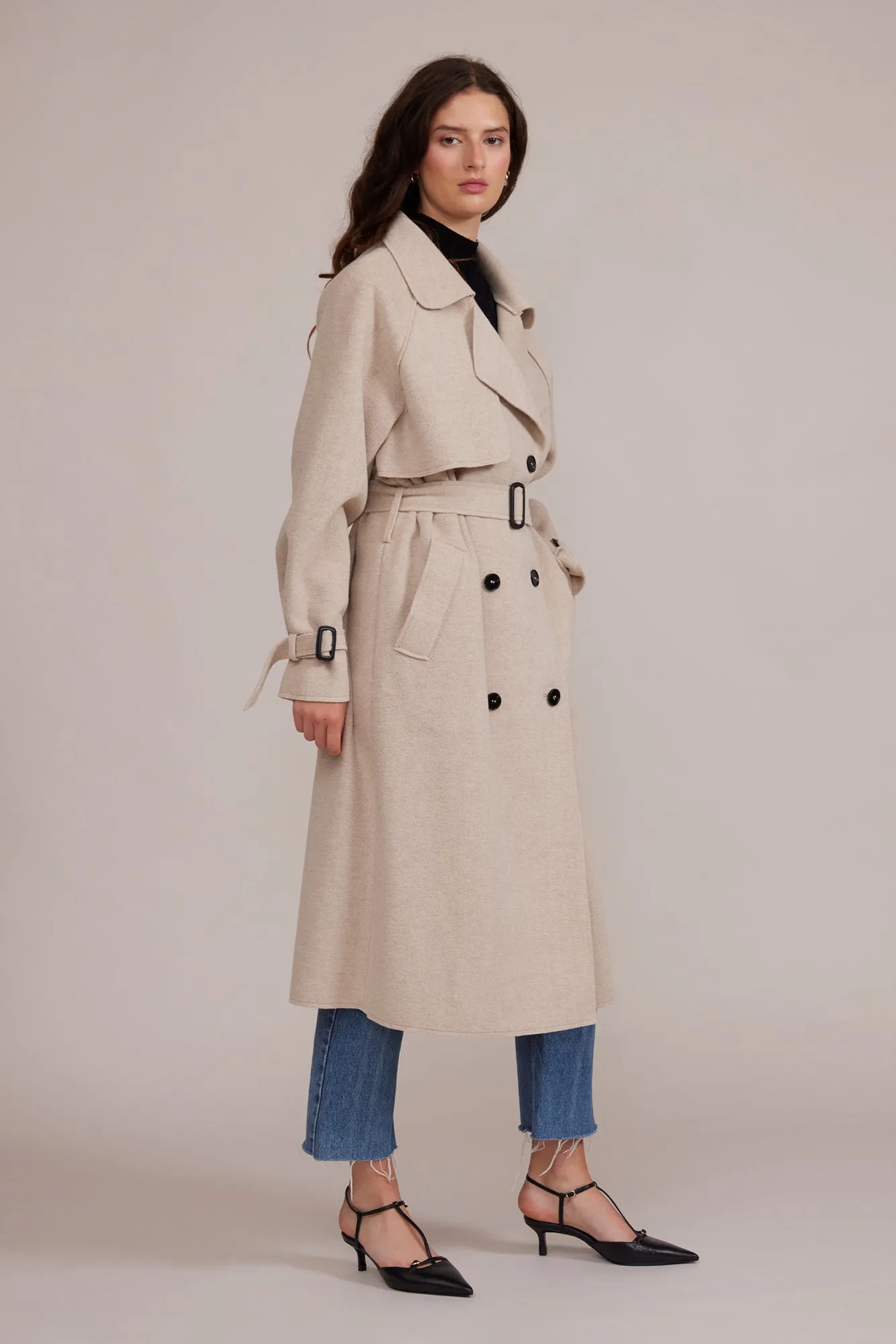 Klaus Trench Coat - Beige