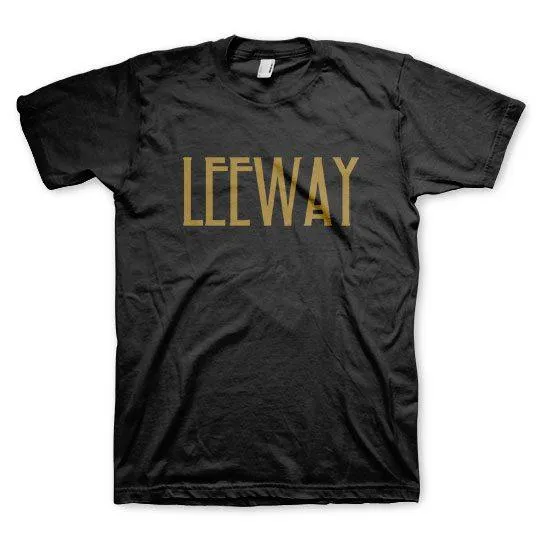 Leeway Gold Text T-Shirt