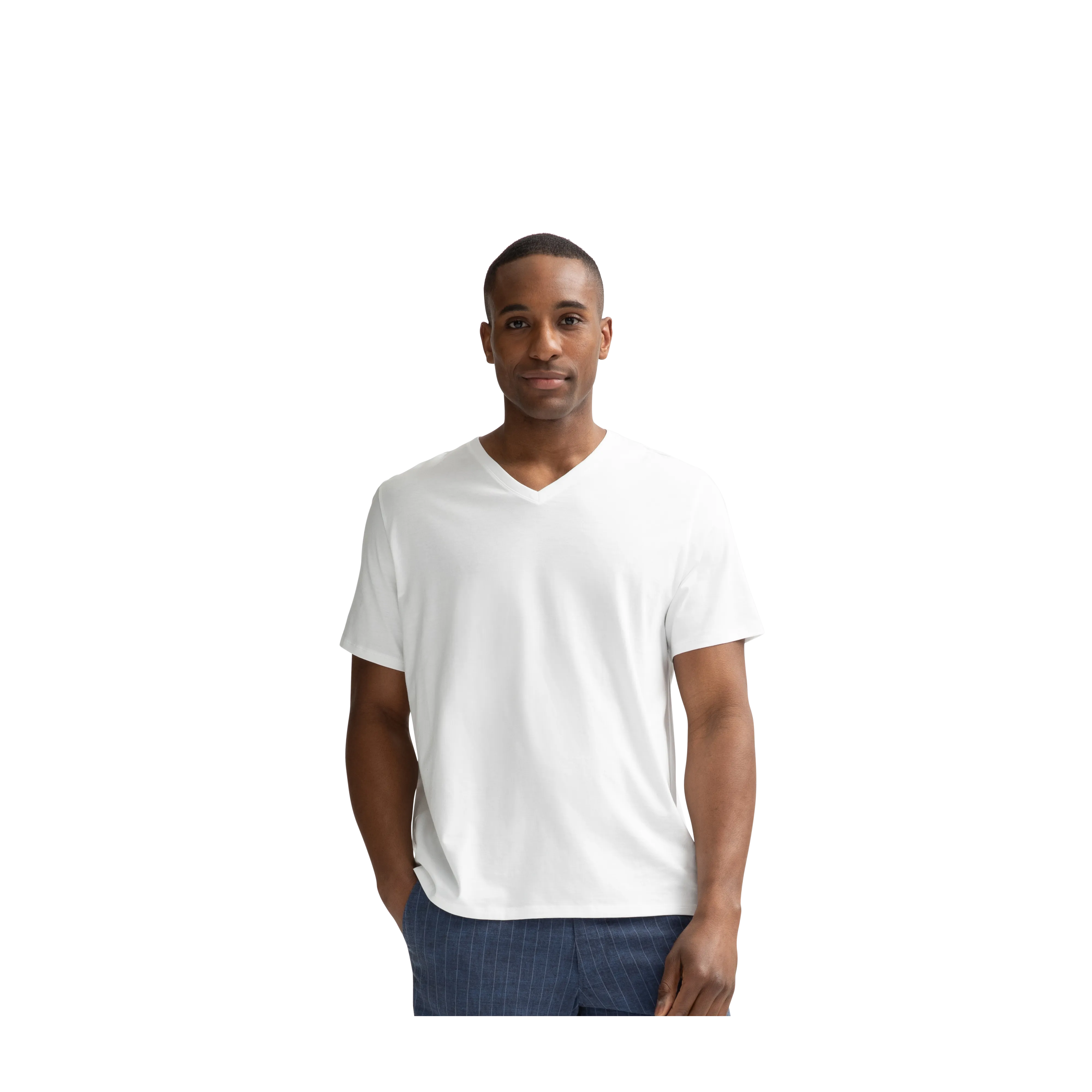 Men's Pima Cotton V-Neck T-Shirt