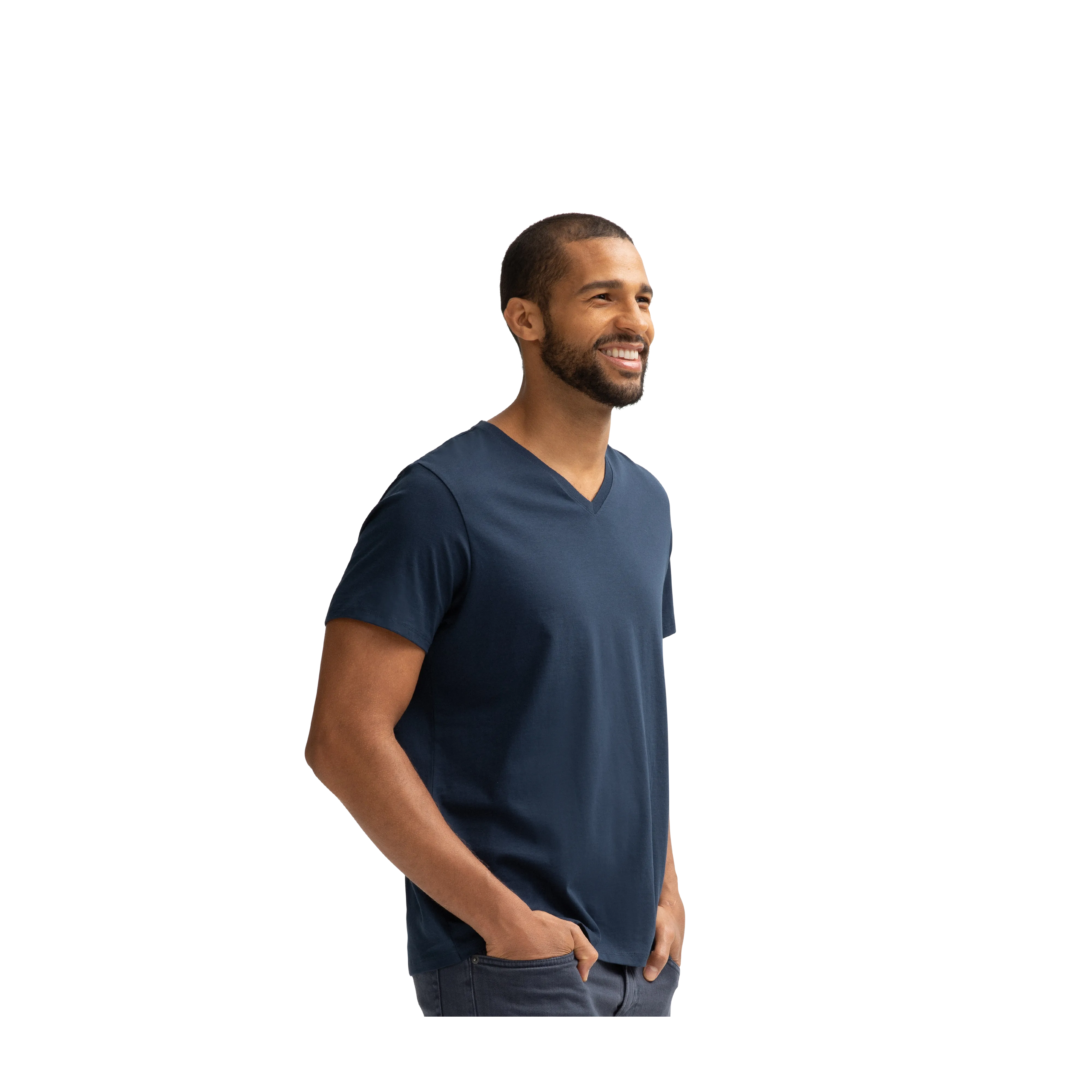Men's Pima Cotton V-Neck T-Shirt