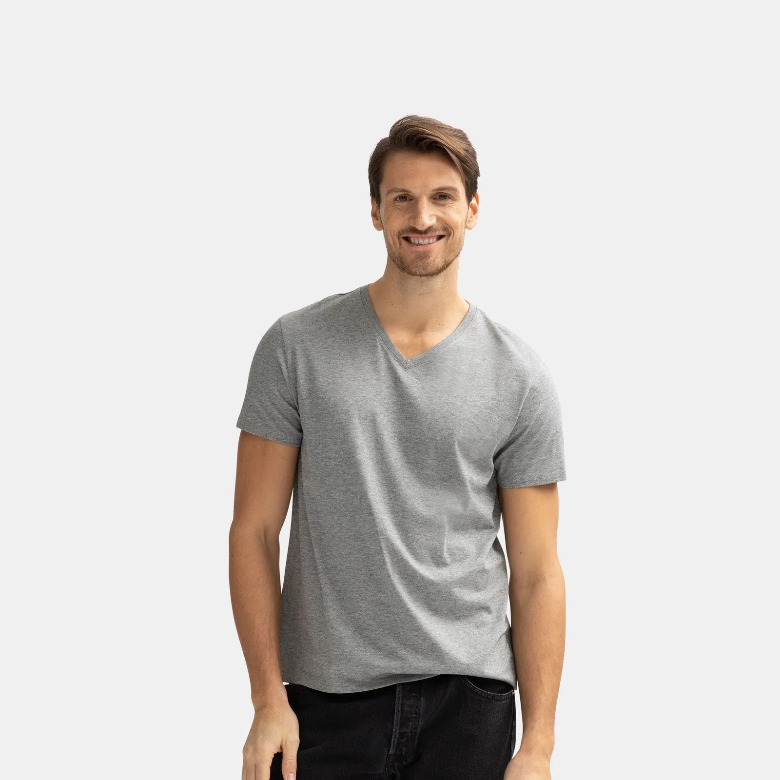 Men's Pima Cotton V-Neck T-Shirt
