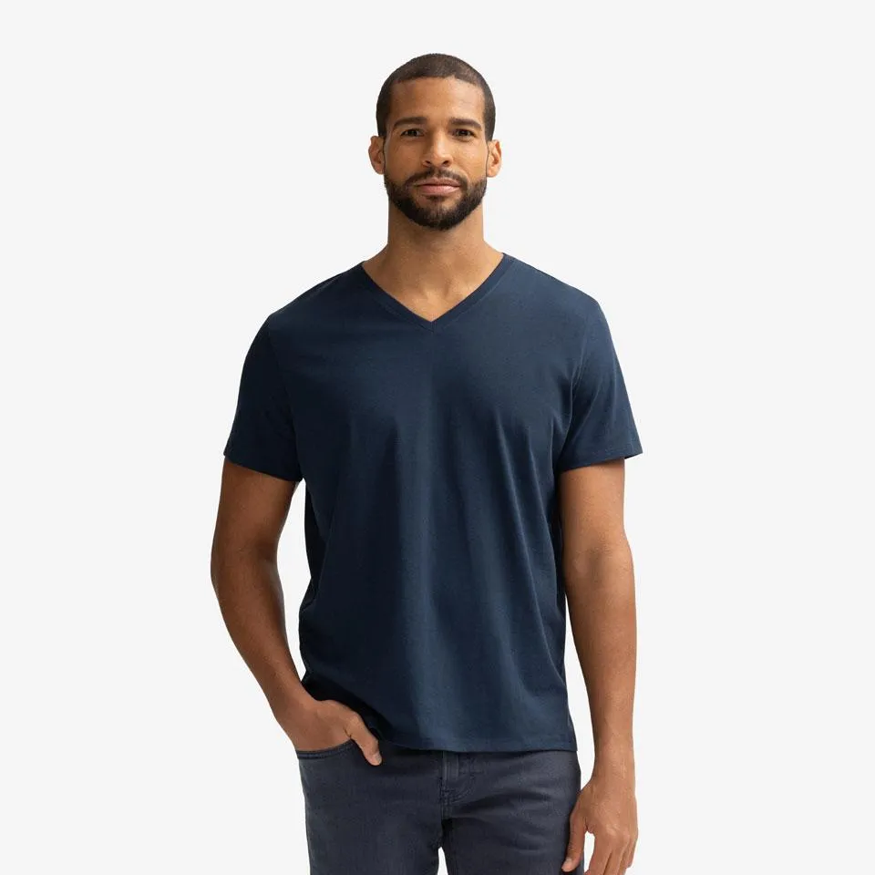 Men's Pima Cotton V-Neck T-Shirt