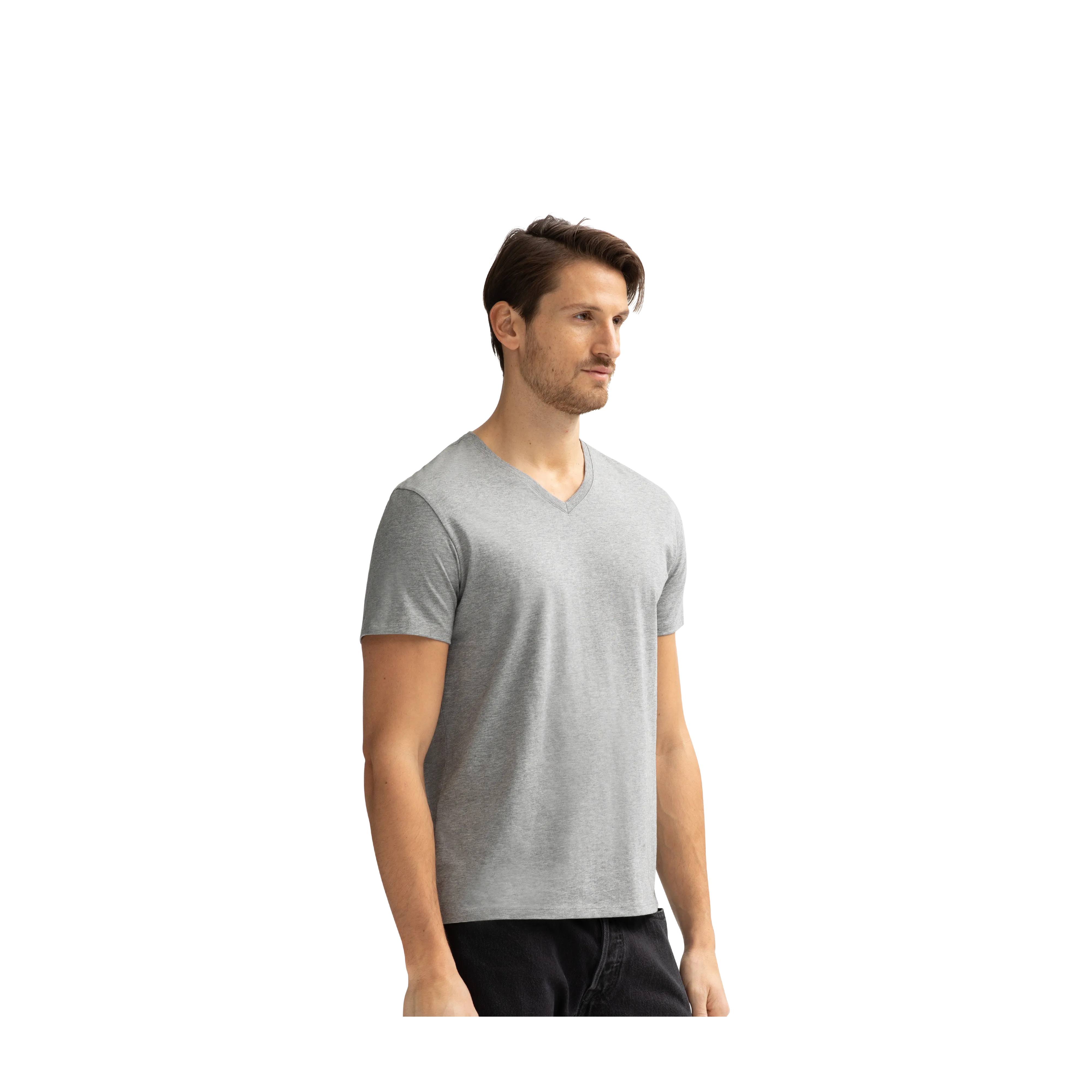 Men's Pima Cotton V-Neck T-Shirt