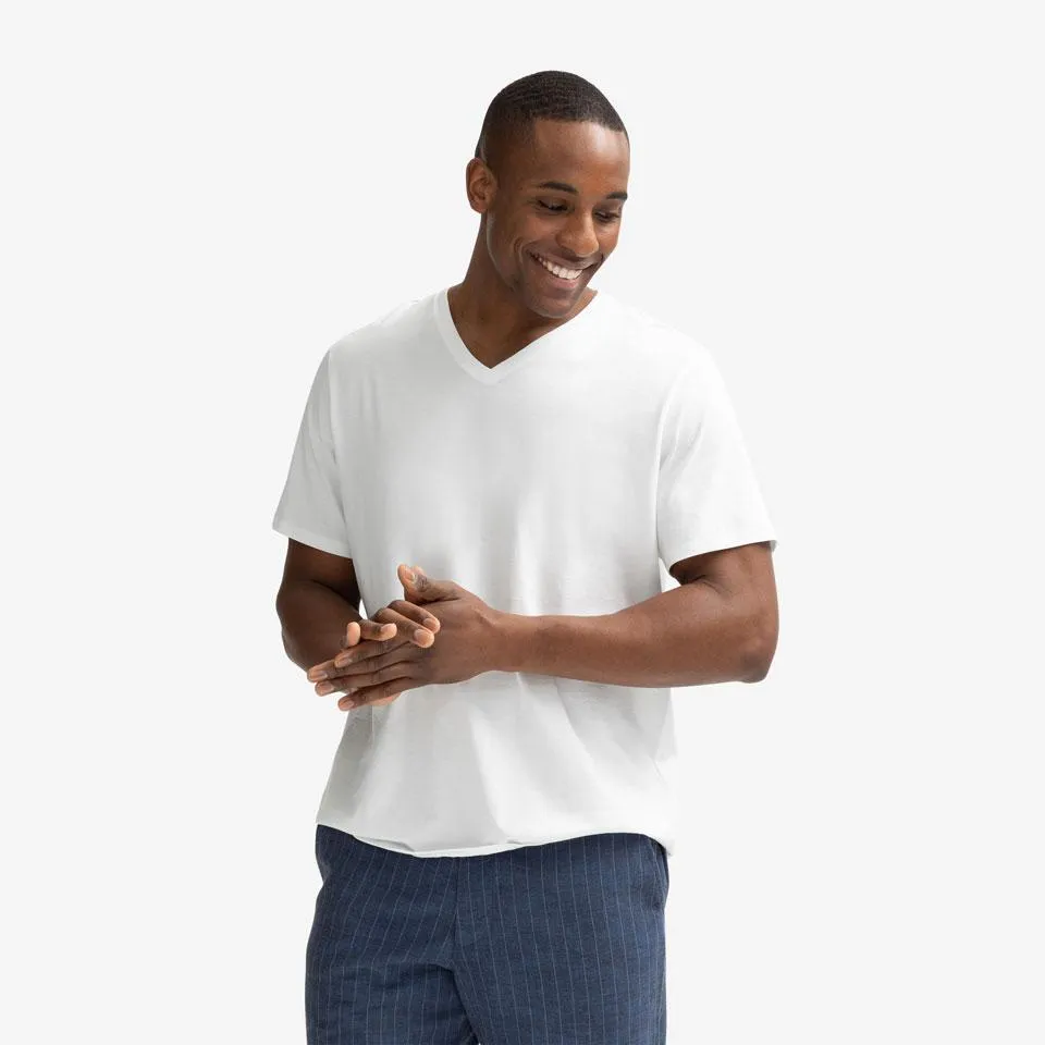 Men's Pima Cotton V-Neck T-Shirt