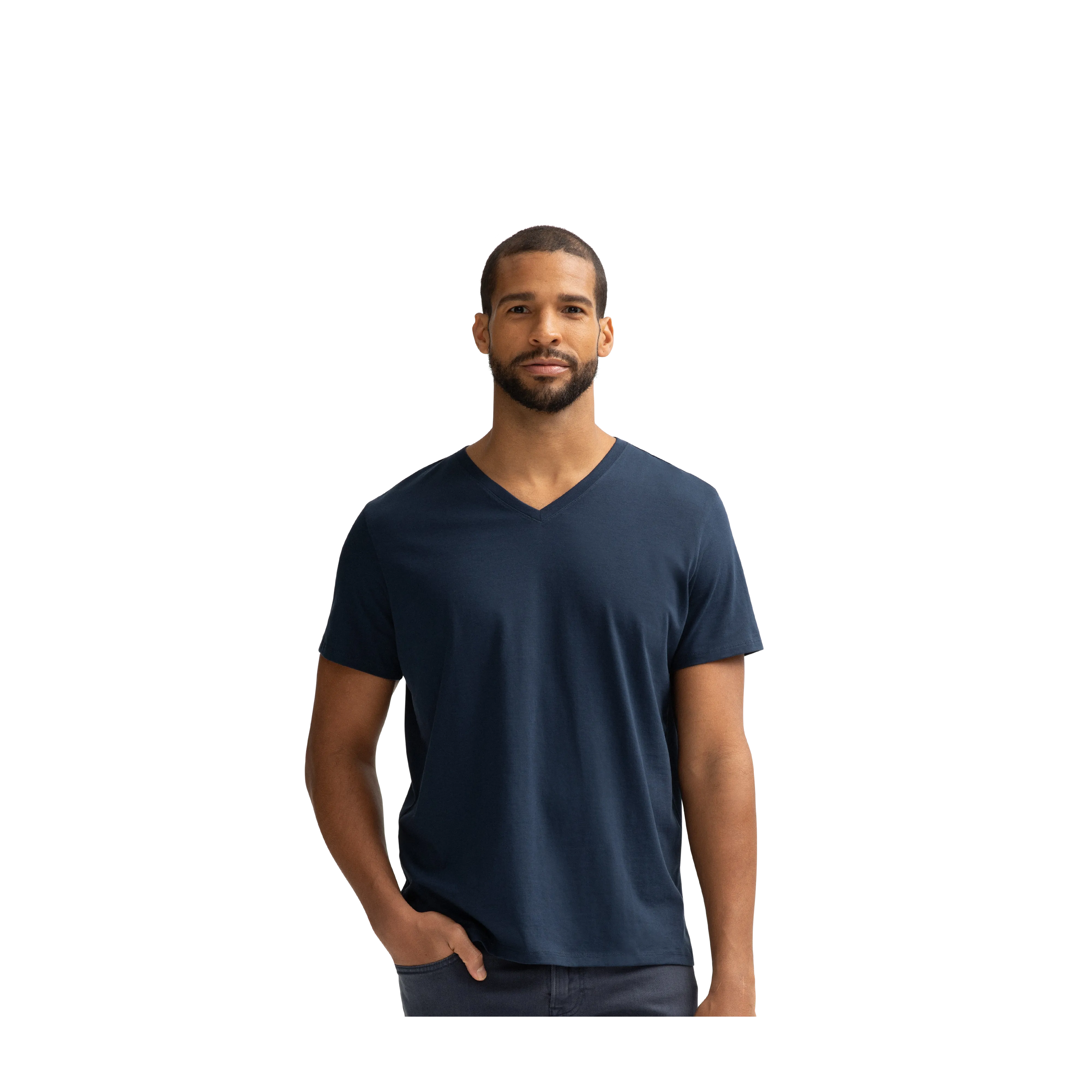 Men's Pima Cotton V-Neck T-Shirt