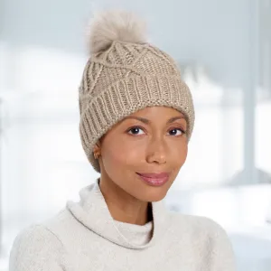 Metallic Yarn Beanie