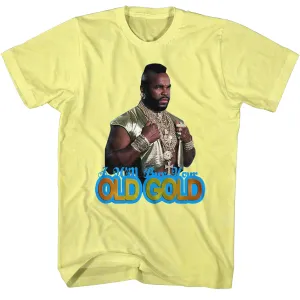 Mr. T Old Gold Men's T-Shirt