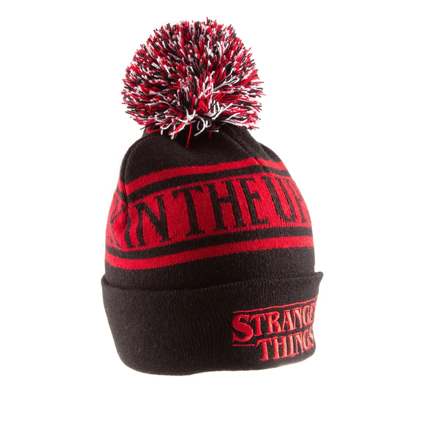 Netflix Stranger Things Upside Down Pom Pom Beanie