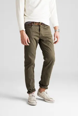 NEW MENS GROWN & SEWN USA Pants JEEP OLIVE 33 X 34 INDEPENDENT SLIM FIT GREEN