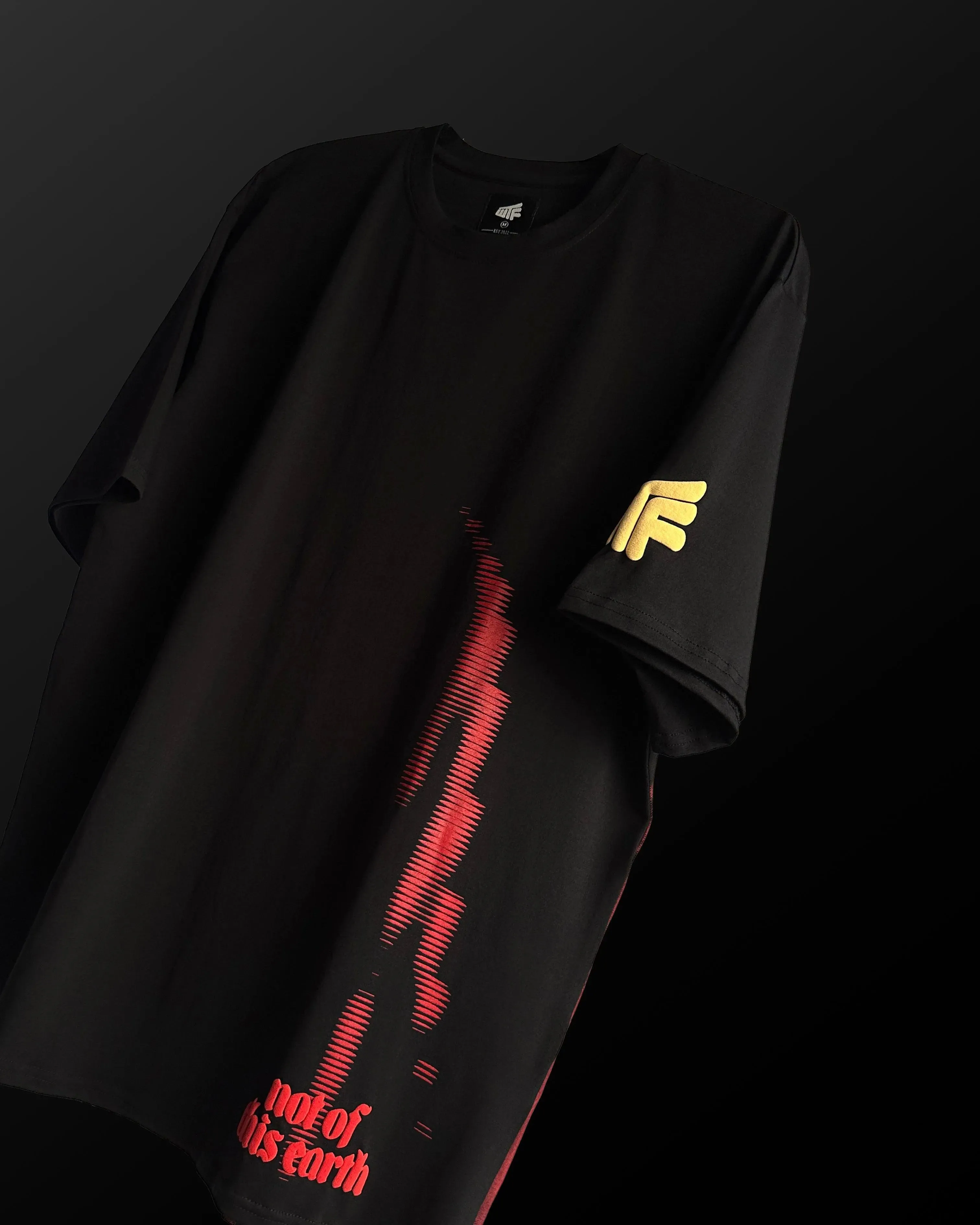 NOT OF THIS EARTH Oversized T-shirt