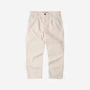 OG HAWORTH ONE TUCK PANTS - CREAM