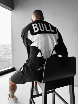 Oversize Bull T-shirt - Black and White