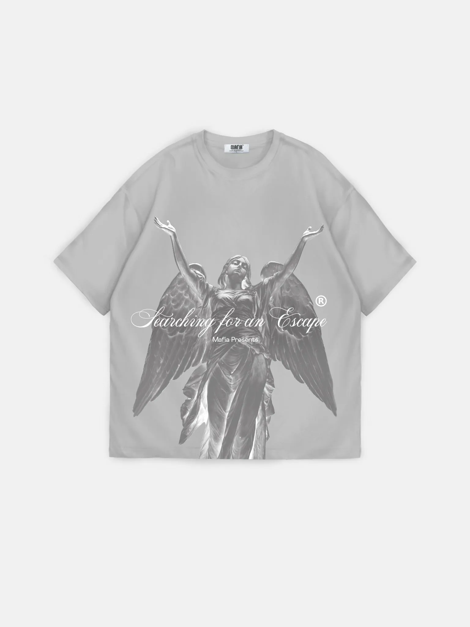 Oversize Escape T-shirt - Grey