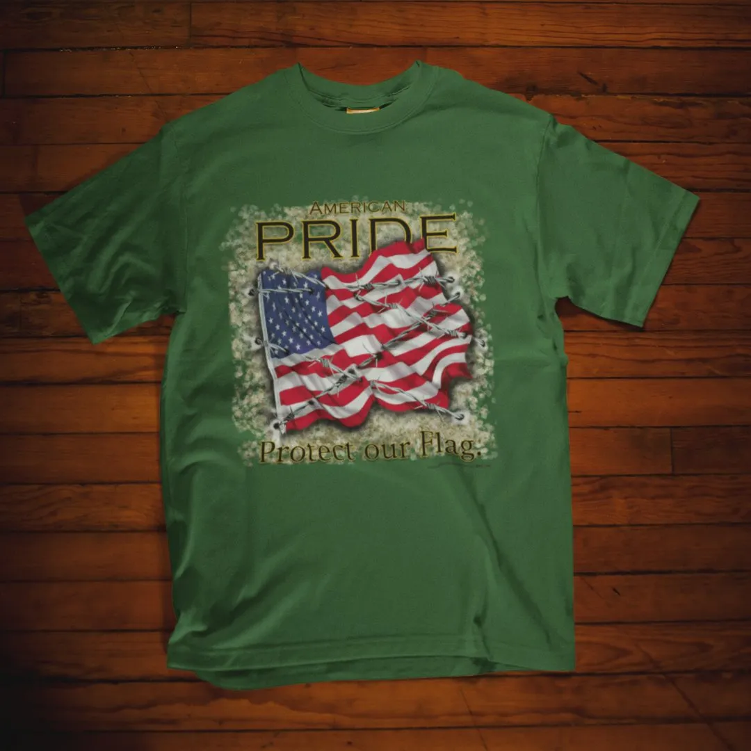 Patriotic American Pride Protect Our Flag Unisex T-Shirt