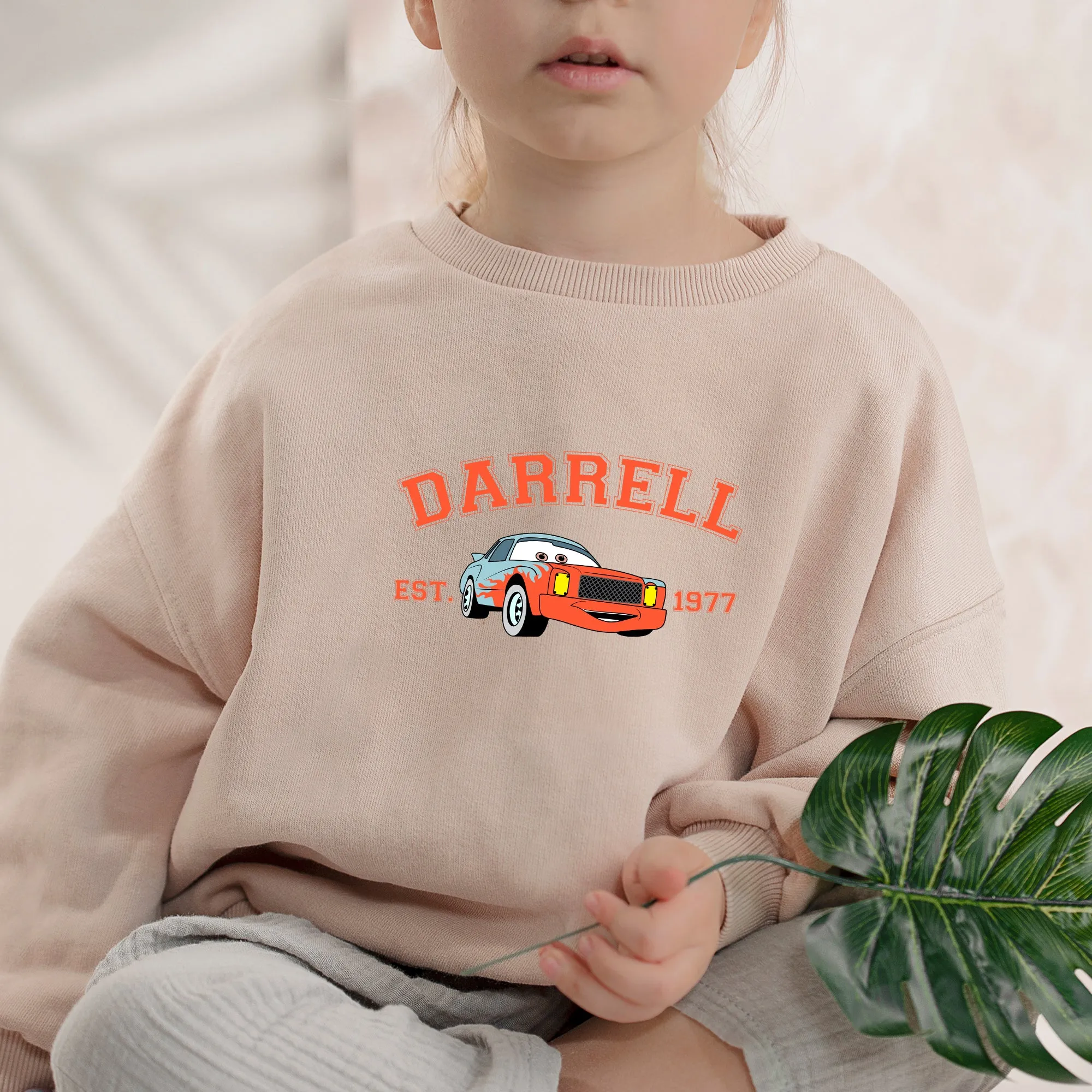 Personalized Disney Cars Darrell Toddler Sweatshirt