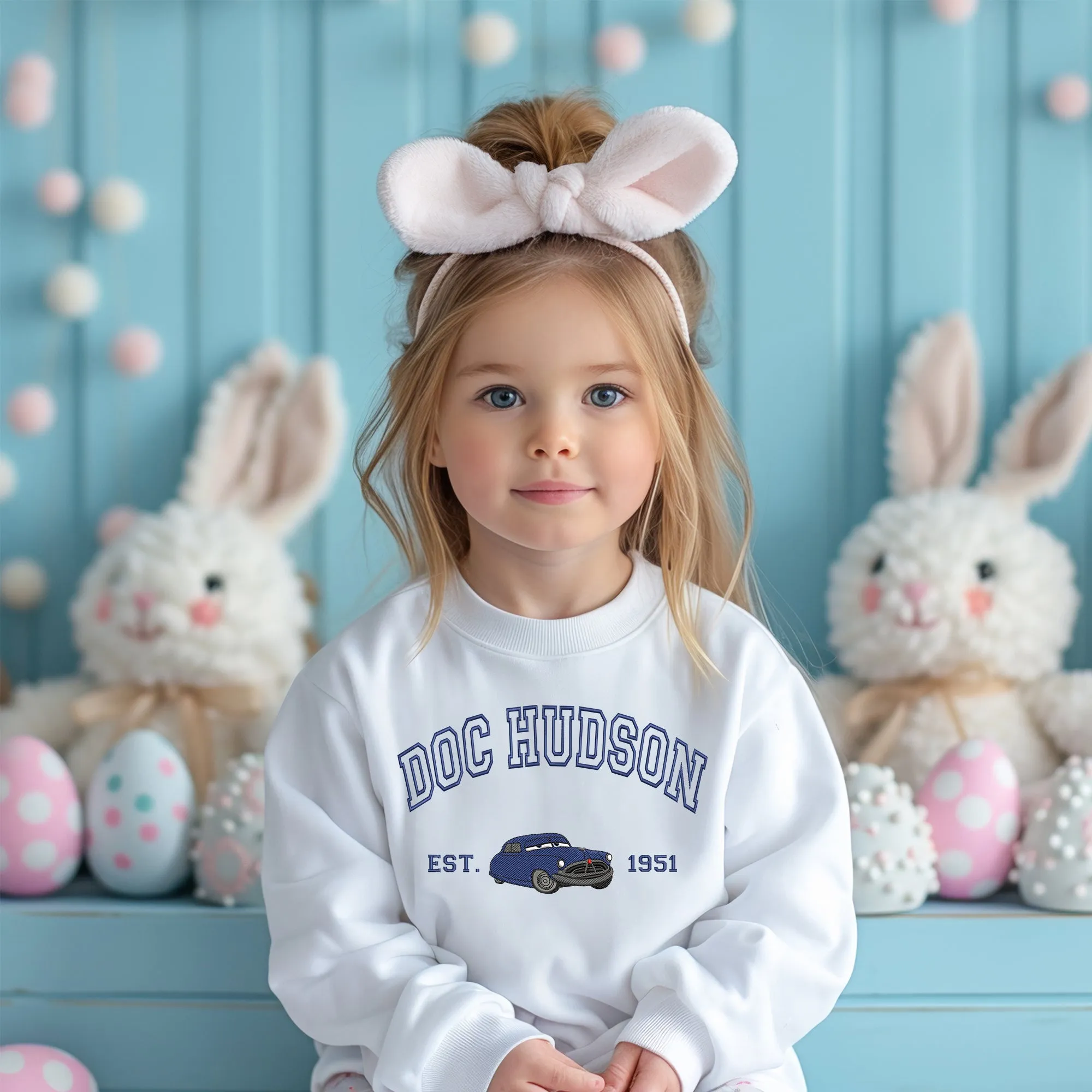 Personalized Disney Cars Doc Hudson Embroidered Toddler Sweatshirt