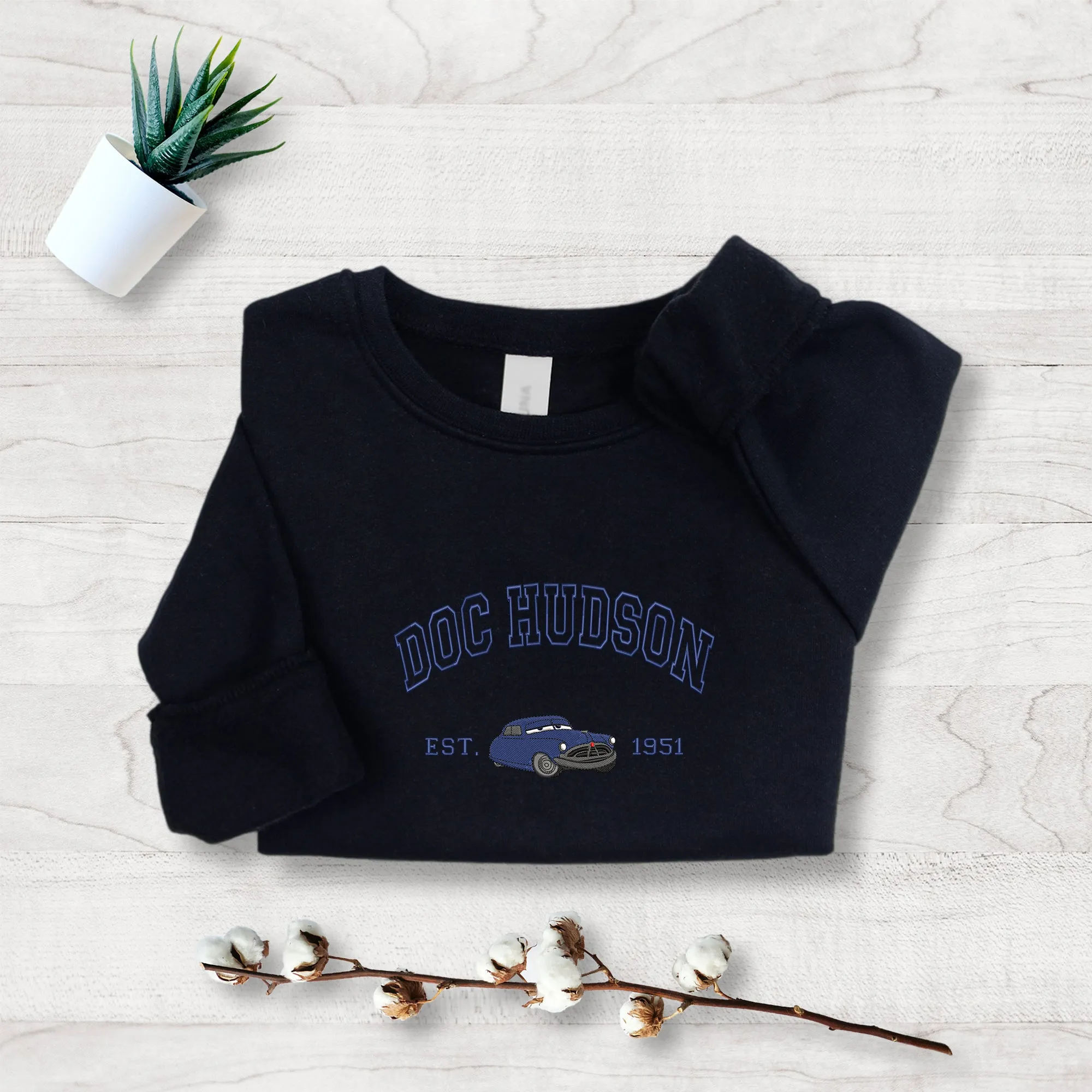 Personalized Disney Cars Doc Hudson Embroidered Toddler Sweatshirt