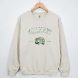 Personalized Disney Cars Fillmore Embroidered Adult Sweatshirt