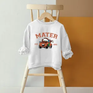 Personalized Disney Cars Mater Toddler Sweatshirt