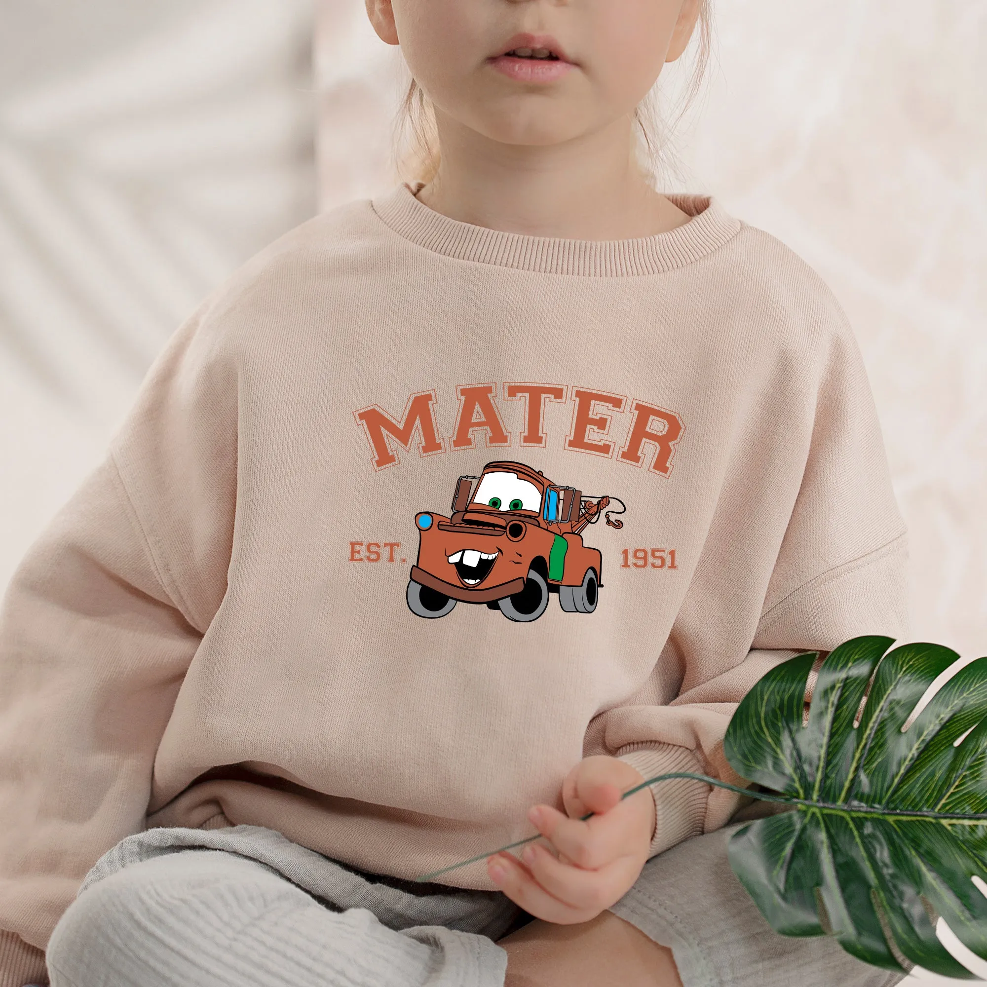 Personalized Disney Cars Mater Toddler Sweatshirt