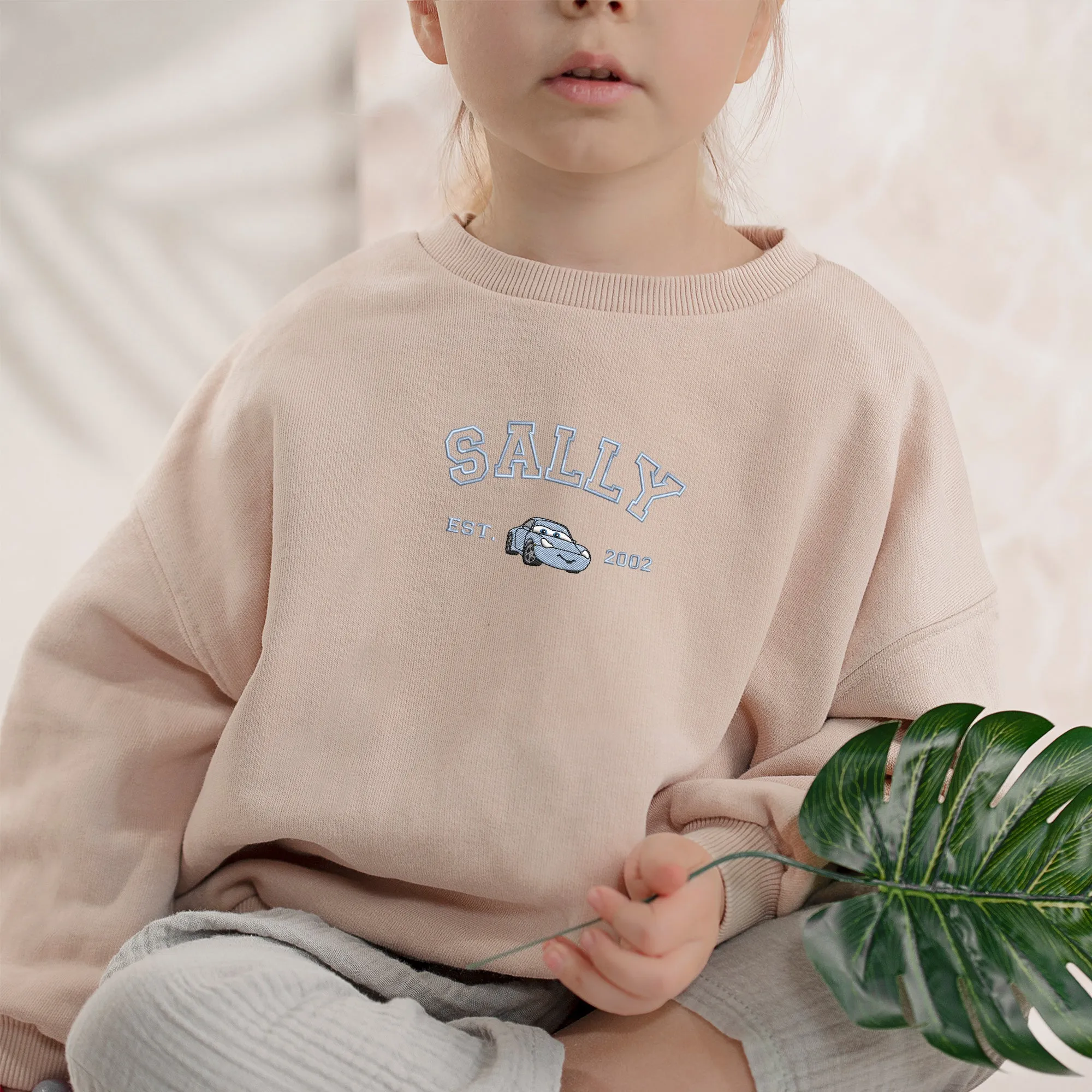 Personalized Disney Cars Sally Embroidered Toddler Sweatshirt