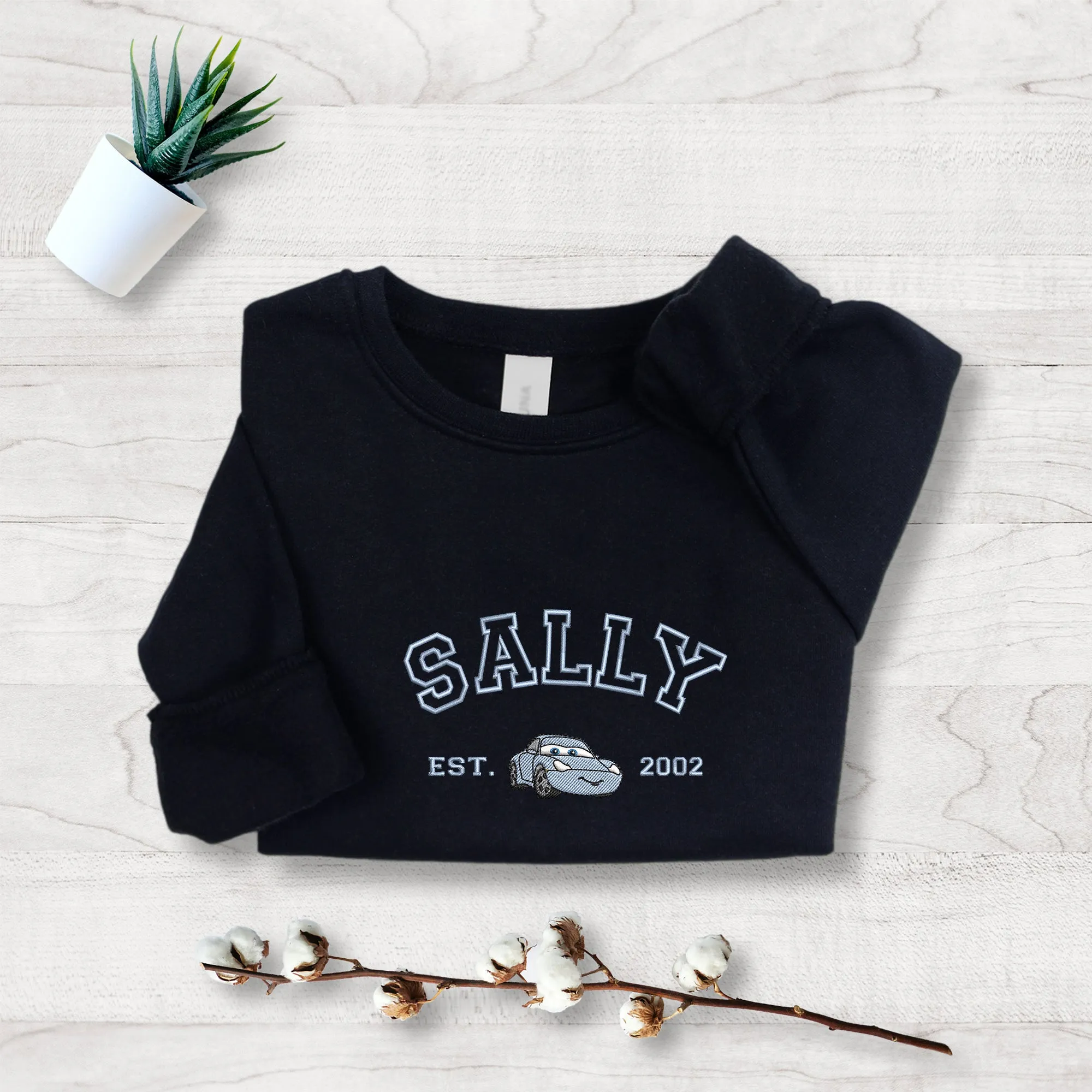 Personalized Disney Cars Sally Embroidered Toddler Sweatshirt