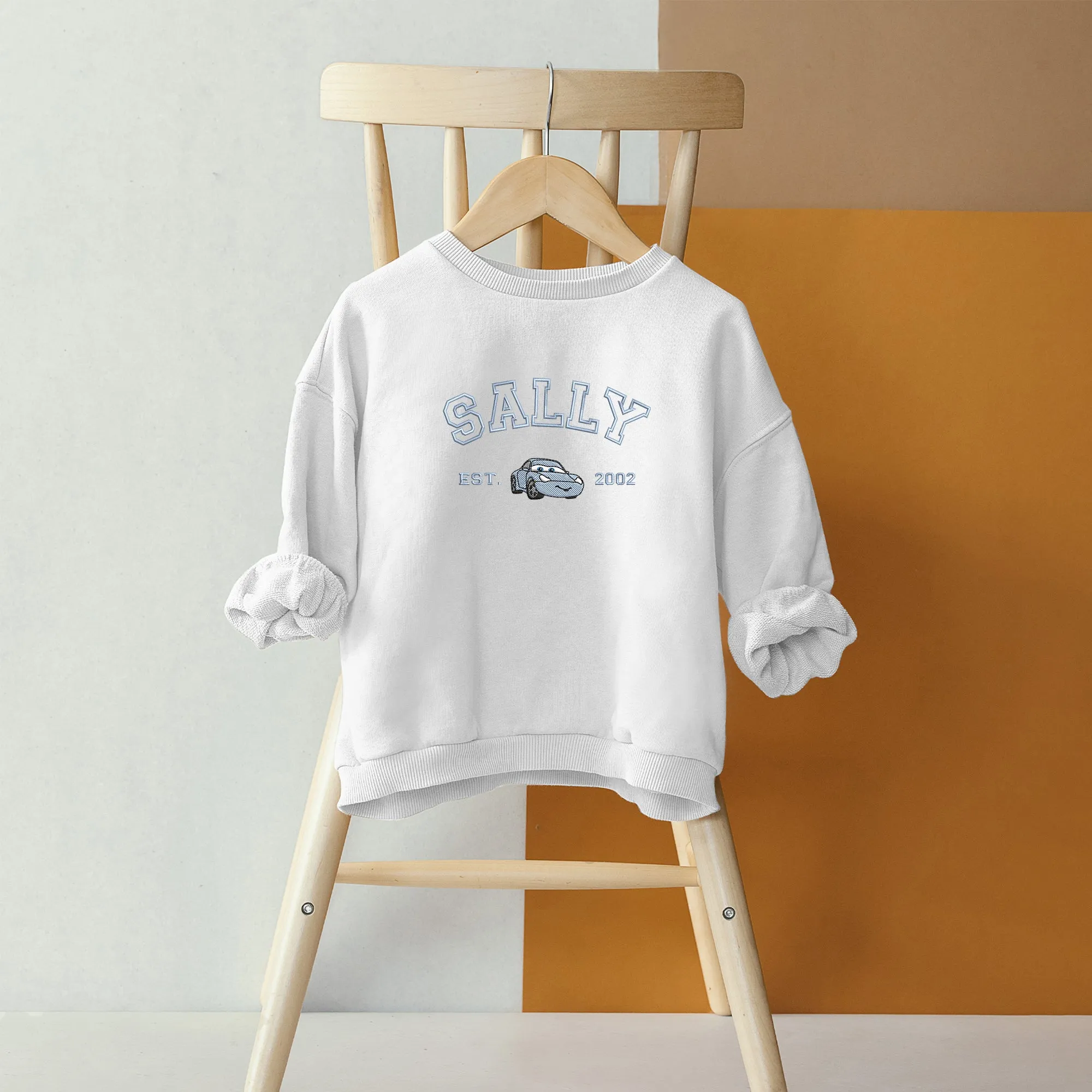 Personalized Disney Cars Sally Embroidered Toddler Sweatshirt
