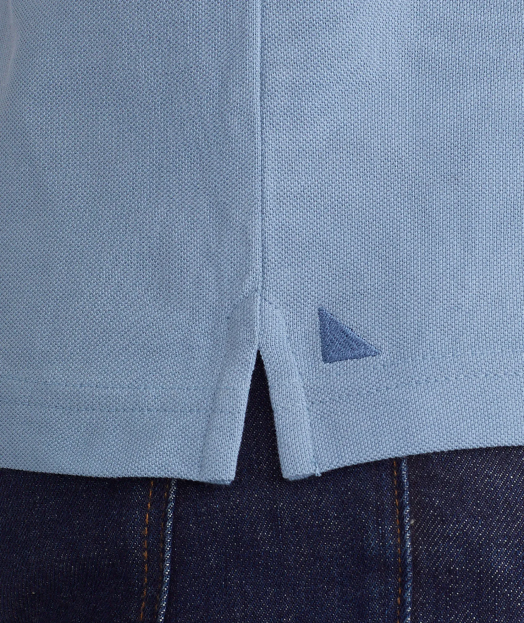 Pique Long-Sleeve Polo - FINAL SALE