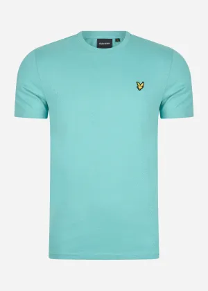 Plain t-shirt - brooke blue