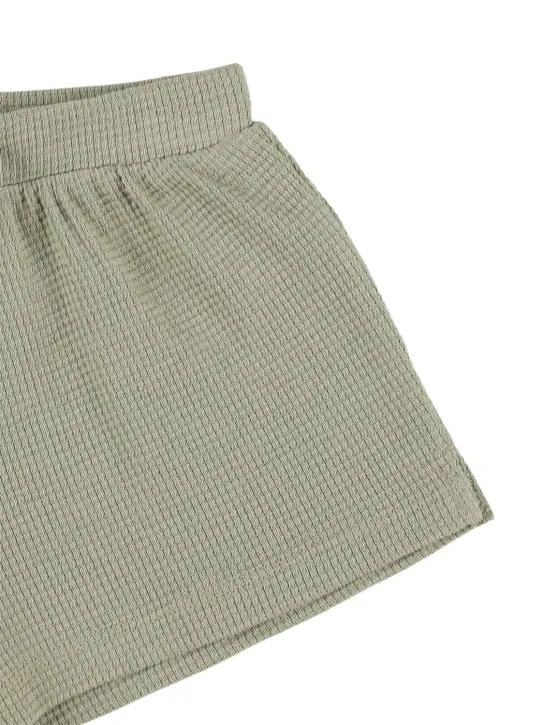 Quincy Mae   Organic cotton t-shirt &amp; shorts 