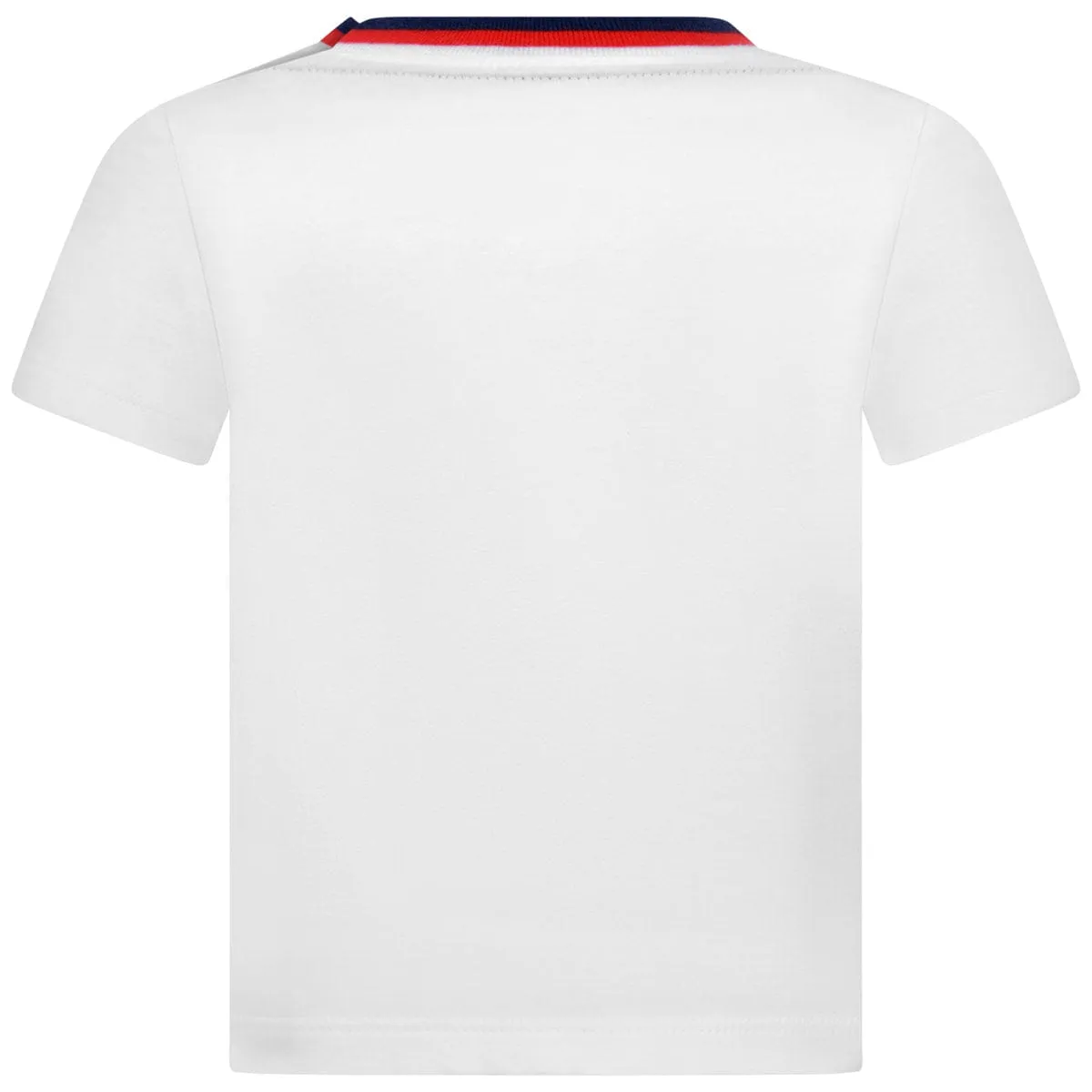 Ralph Lauren Boys White Cotton Jersey Short Sleeve T-Shirt