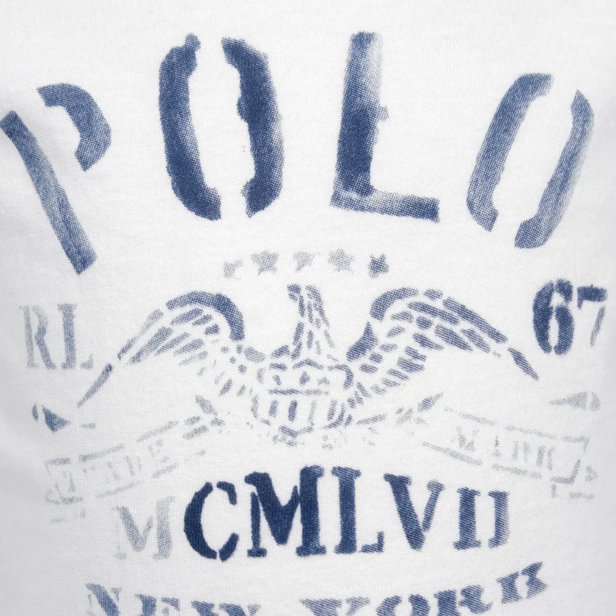 Ralph Lauren Boys White Cotton Jersey Short Sleeve T-Shirt