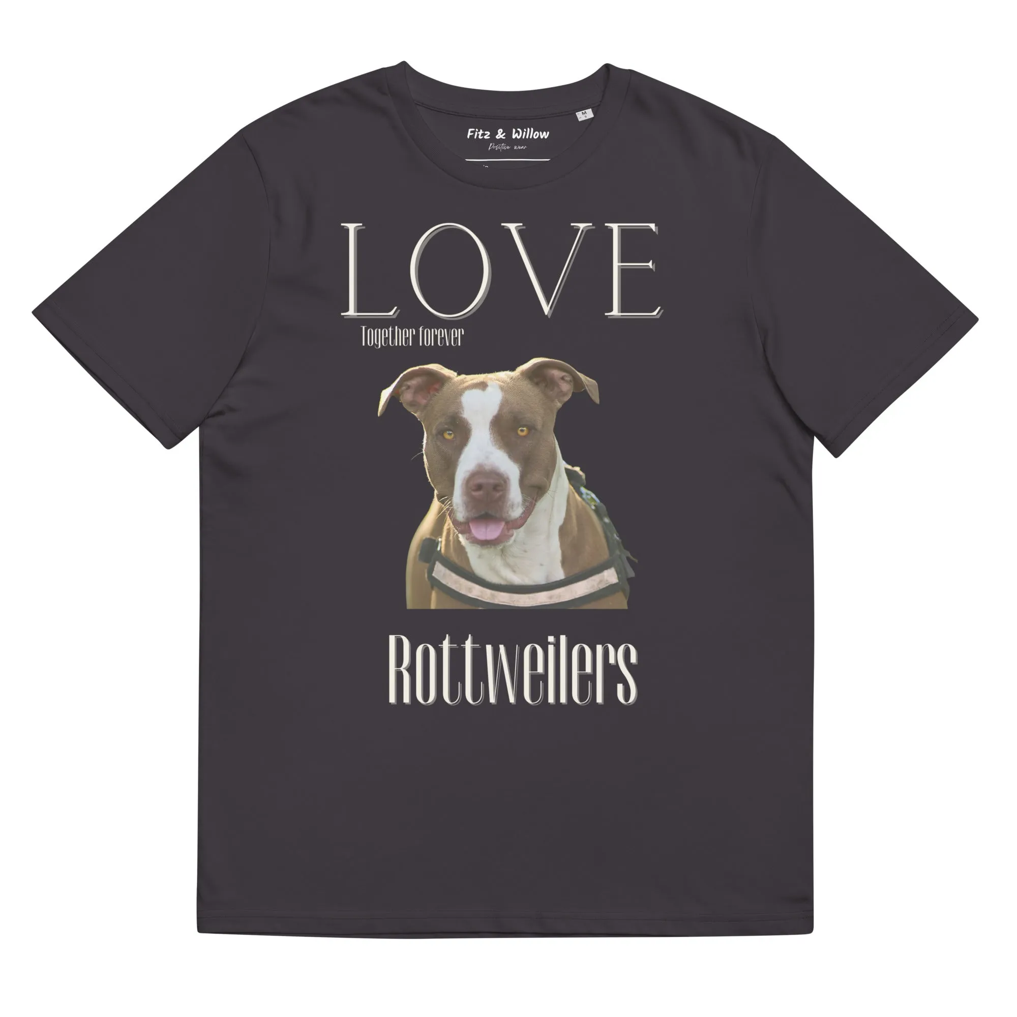Rottweiler Lovers organic cotton t-shirt