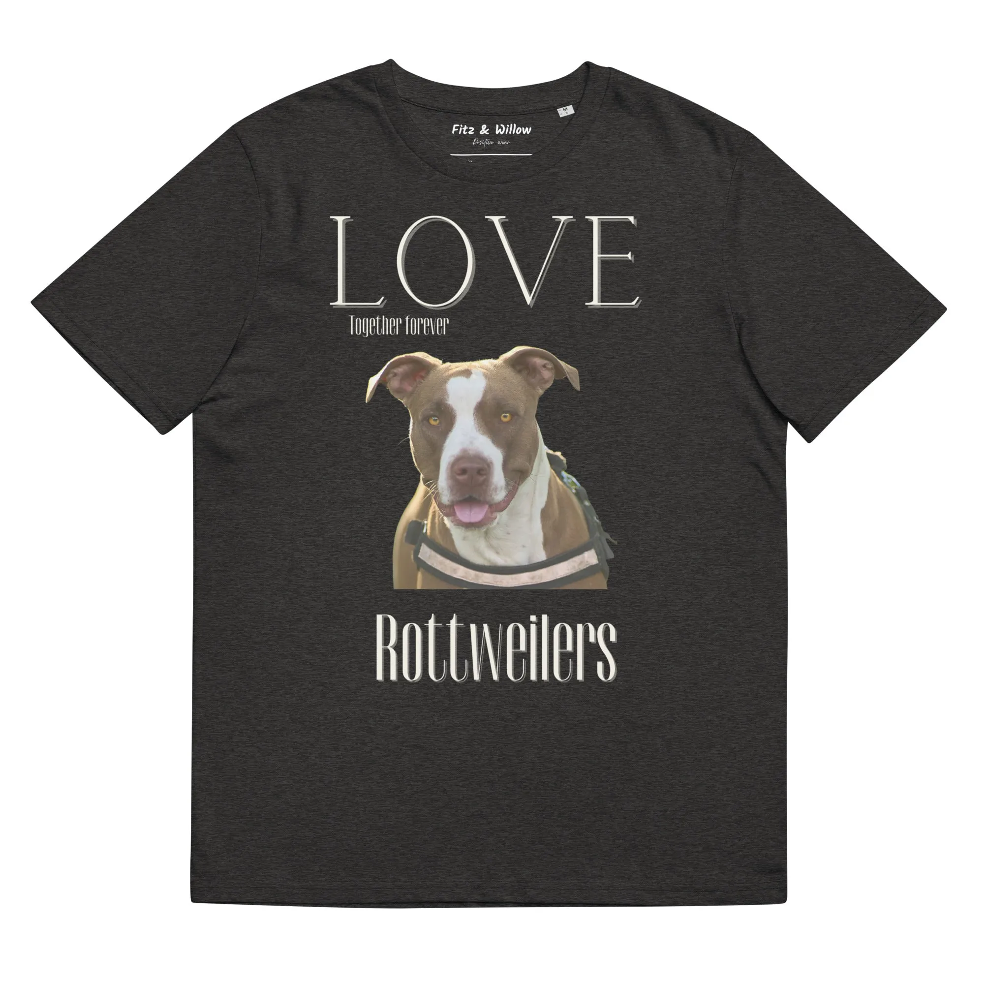 Rottweiler Lovers organic cotton t-shirt