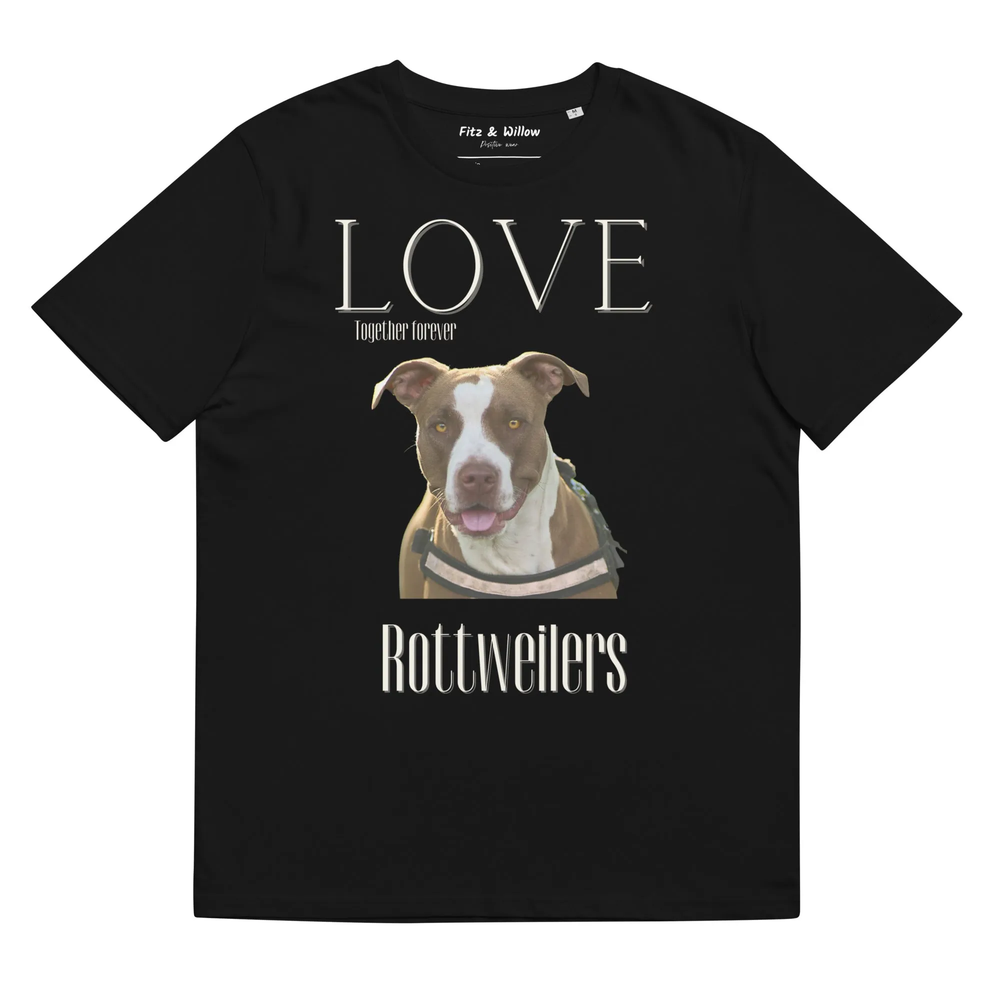 Rottweiler Lovers organic cotton t-shirt