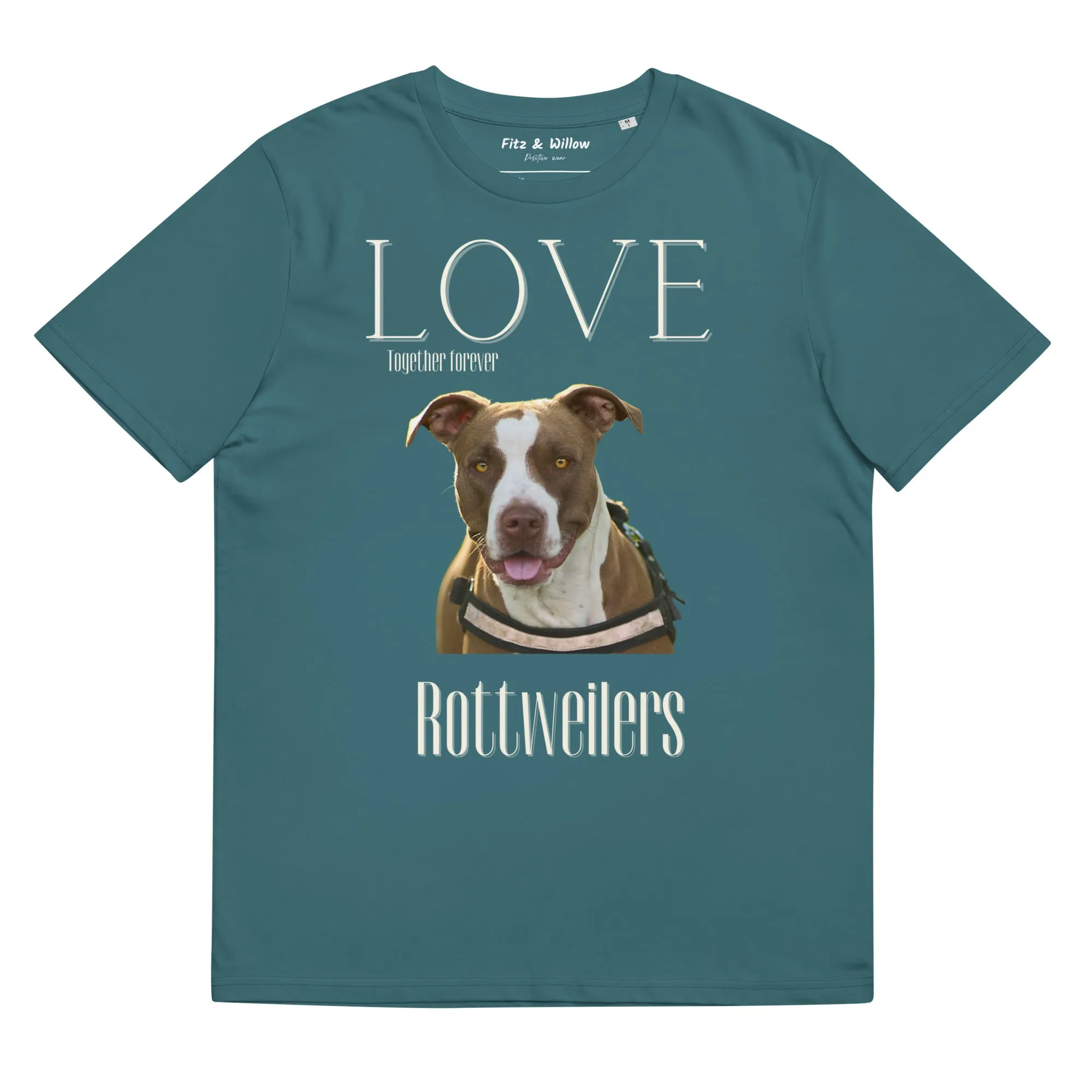 Rottweiler Lovers organic cotton t-shirt
