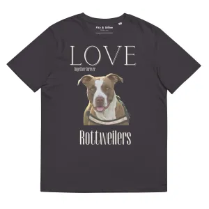 Rottweiler Lovers organic cotton t-shirt