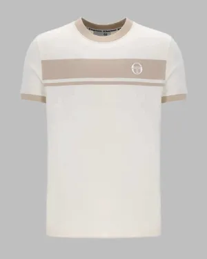 Sergio Tacchini MASTER T Shirt Gardenia-Humus