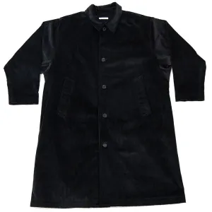 Shelby Trench Coat - Black Corduroy