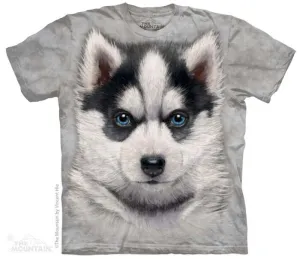 Siberian Husky Puppy Adults T-Shirt - USA Small (Fits AU Extra Small)