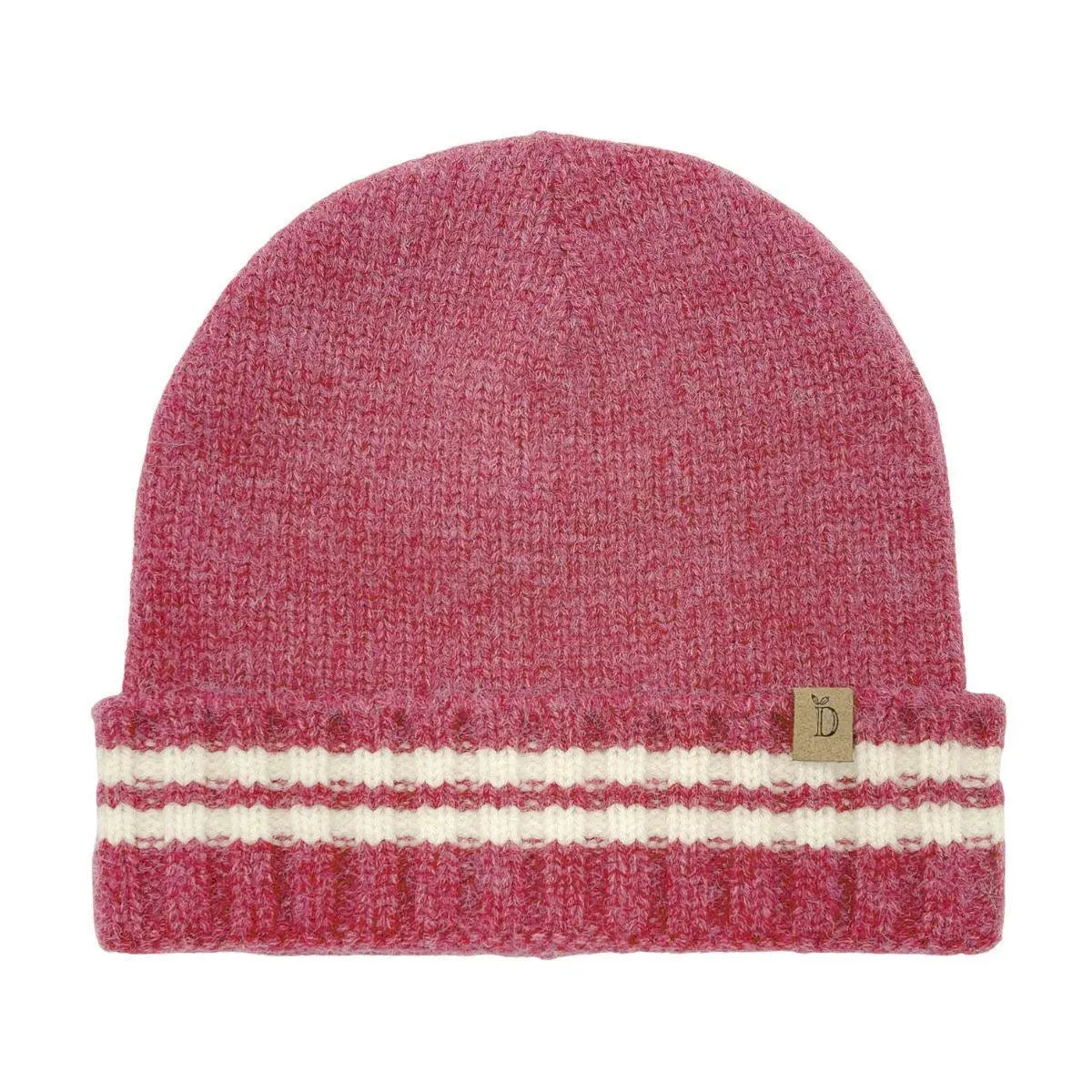 Stay Cozy and Stylish with Our Women's Stripe Knit Beanie