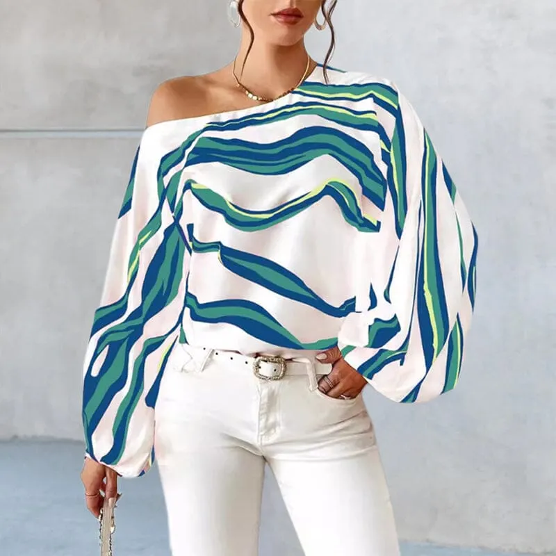 Strapless Striped Shirt