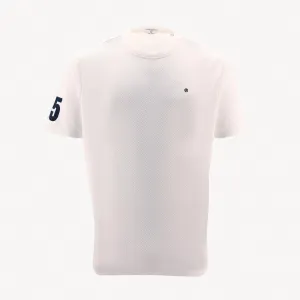 T-shirt 15 en gaufrette blanc