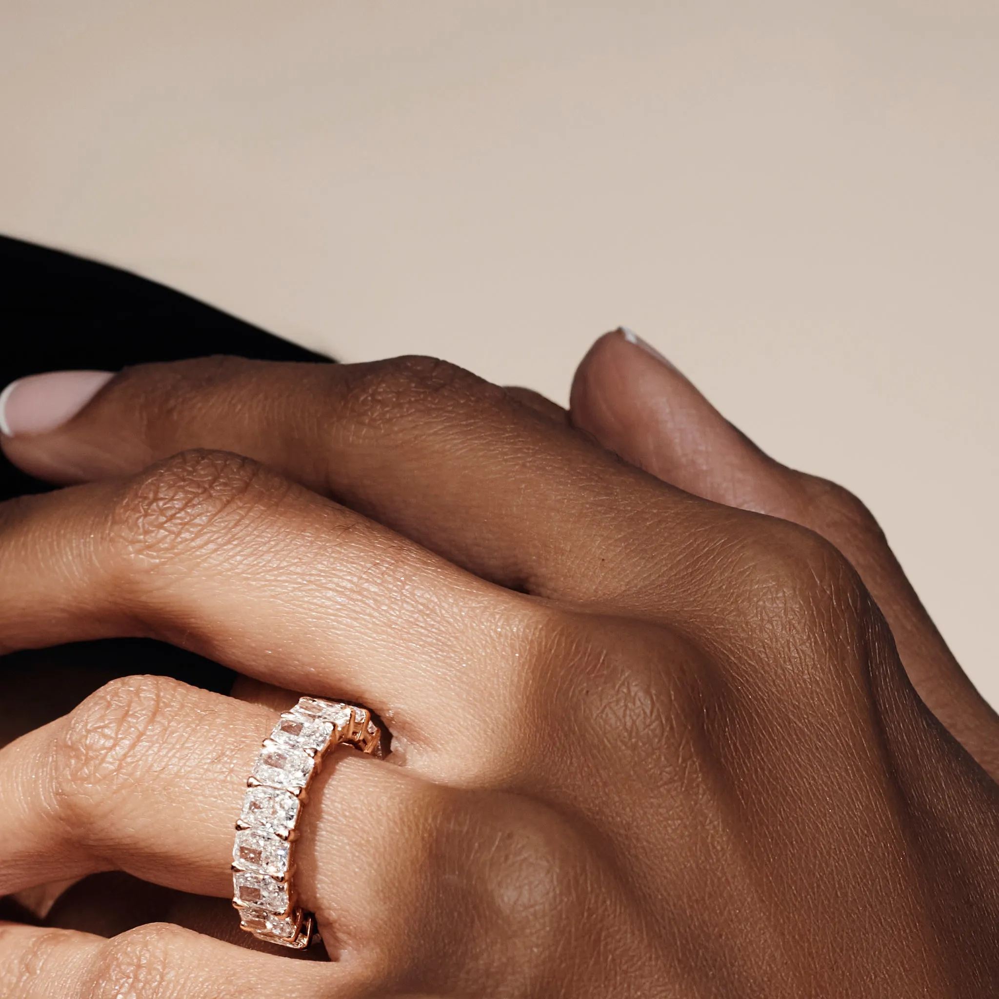 The Marise "Ice" Radiant Eternity Band